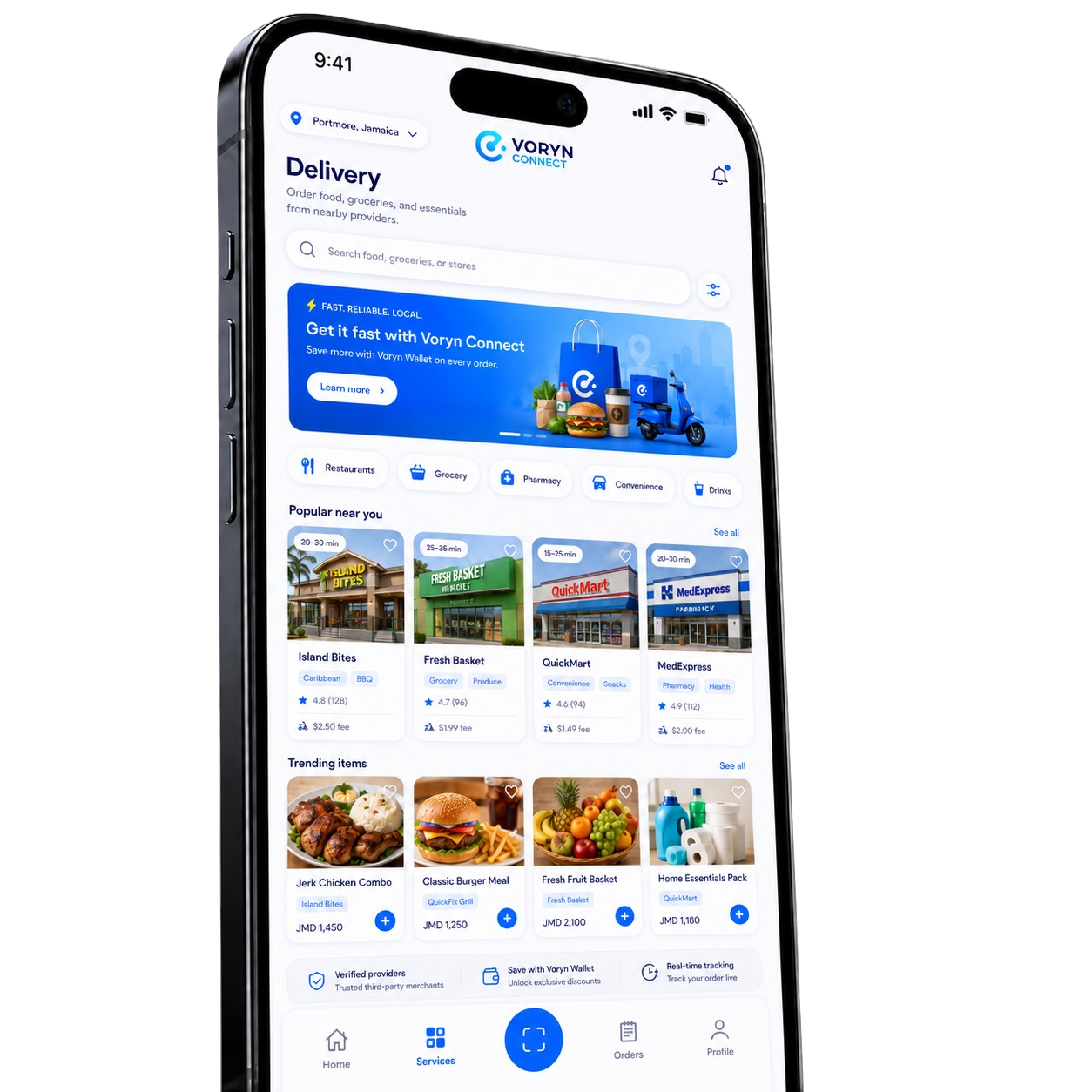 Voryn Connect app